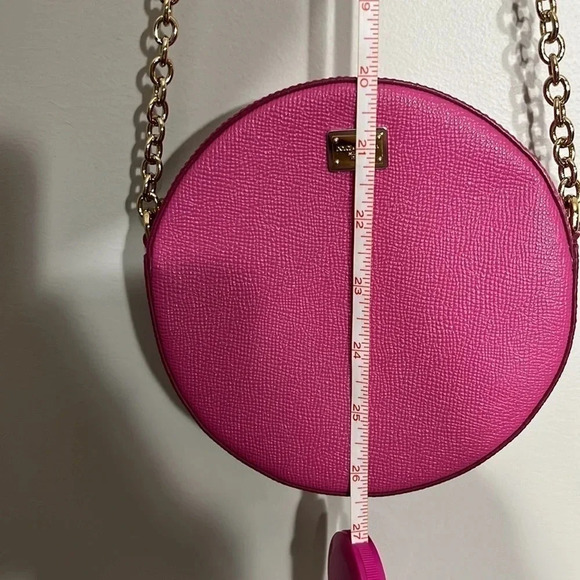 Beautiful! Dolce and Gabbana Small Pink Circle, Crossbody bag! - Picture 12 of 13